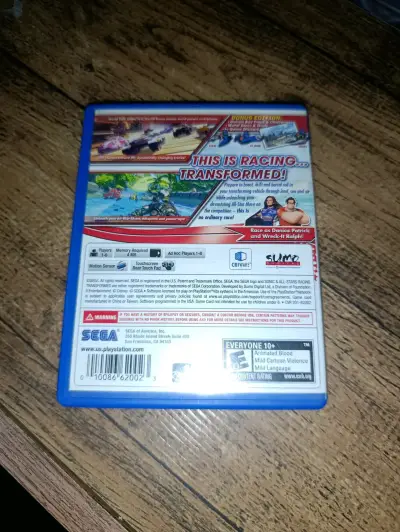 Sonic All-Stars Racing Transformed PS Vita Usado - miniatura 2