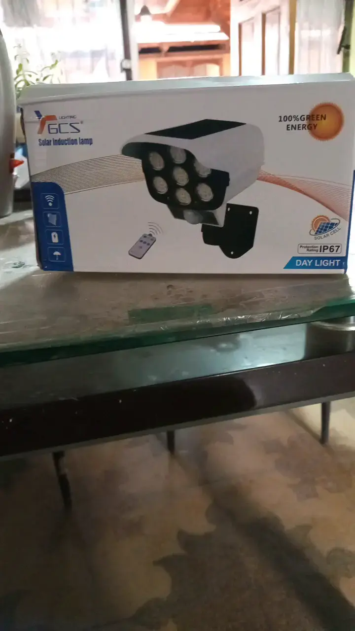 Lámpara Solar de Inducción YGCS con Control Remoto - 1