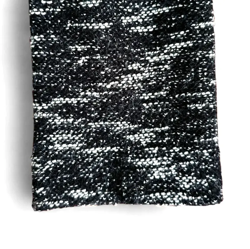 Cárdigan Largo Mango Basics Blanco y Negro Talla S - 4