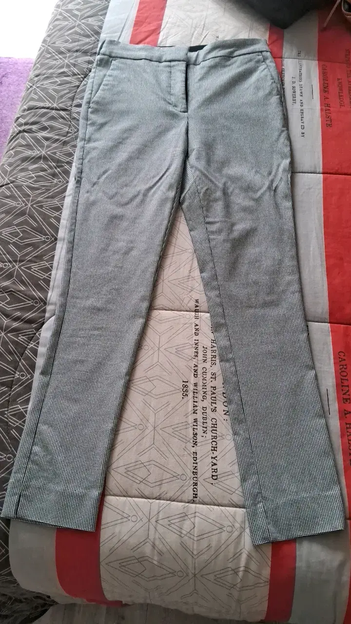 Pantalones de vestir a cuadros Mujer - 3