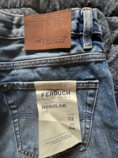 Jeans Ferouch Regular Fit Talla 44 - miniatura 1