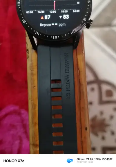 Smartwatch Huawei Watch GT con Correa Negra - miniatura 7