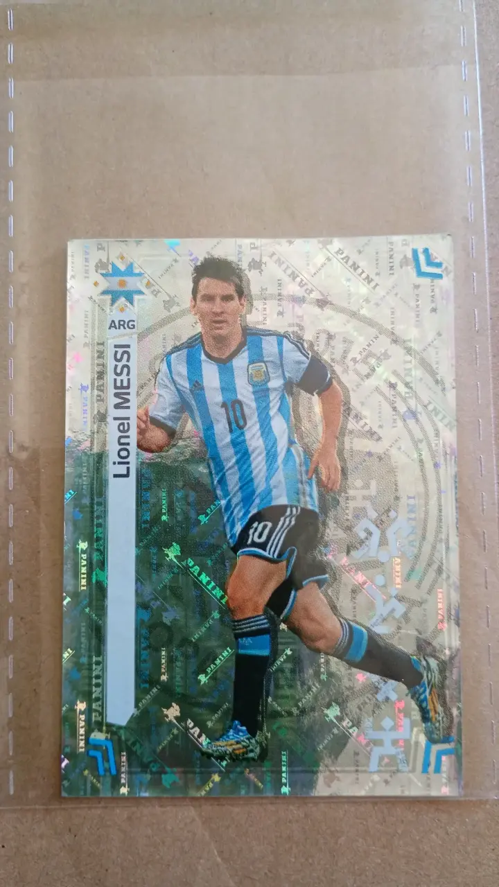 Tarjeta coleccionable Lionel Messi Copa América 2015 - 1
