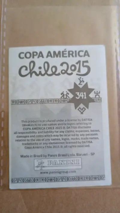 Tarjeta coleccionable Lionel Messi Copa América 2015 - miniatura 2