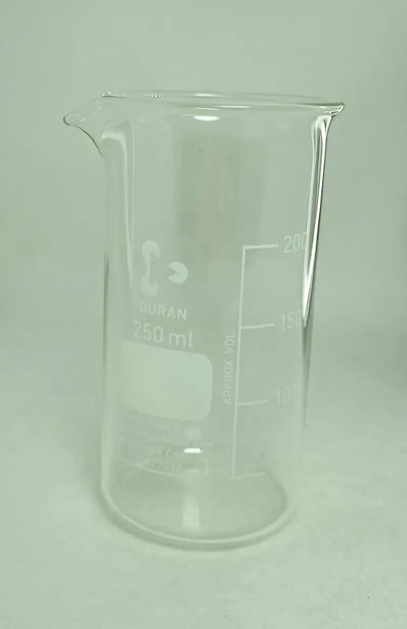 Vaso de precipitados de vidrio 250 ml Duran - 3