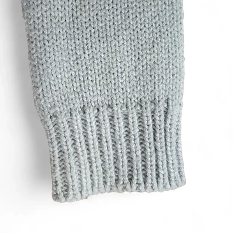 Cardigan BNY’S Gris Talla S con Solapa - 4
