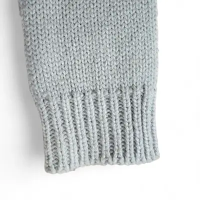Cardigan BNY’S Gris Talla S con Solapa - miniatura 4