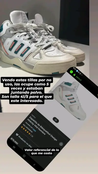 Zapatillas de Básquetbol Adidas Midcut Hombre - miniatura 1