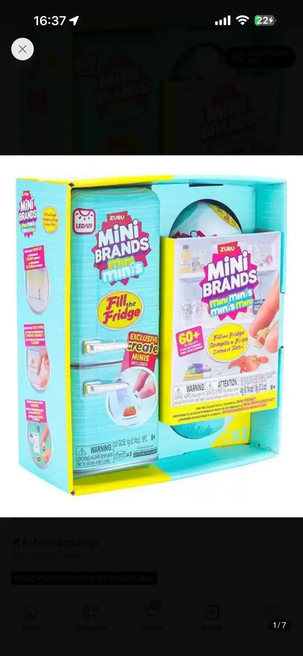 Mini Brands Fill the Fridge - 1