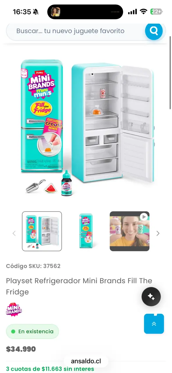 Mini Brands Fill the Fridge - 4