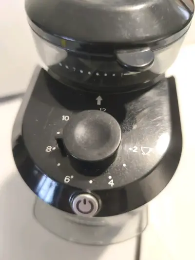 Molino de Café Eléctrico Wancle Negro - miniatura 2