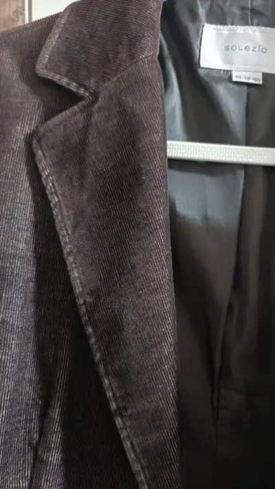 Blazer de Pana Marrón para Mujer Solezia - miniatura 2