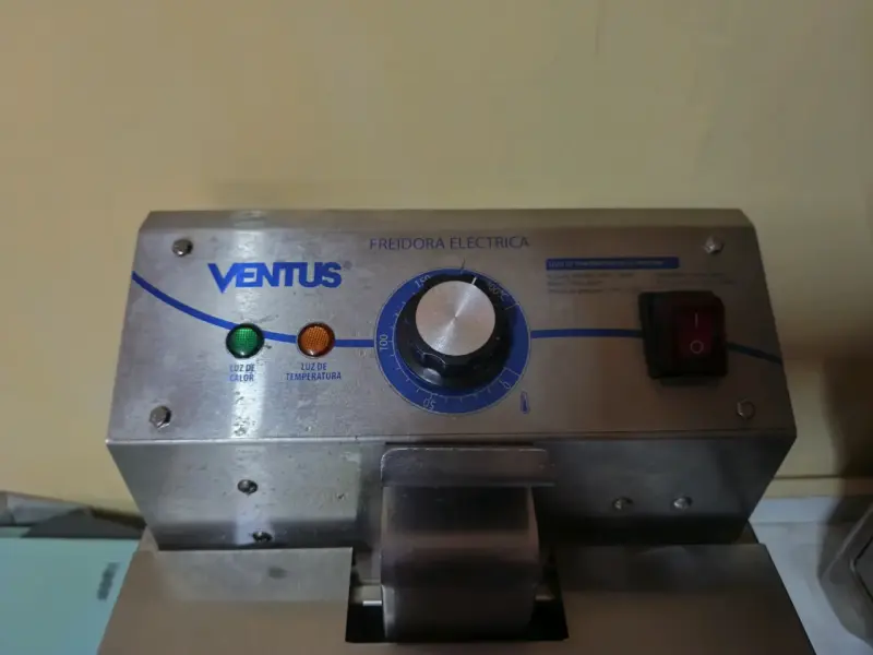 Freidora eléctrica Ventus de acero inoxidable - 3