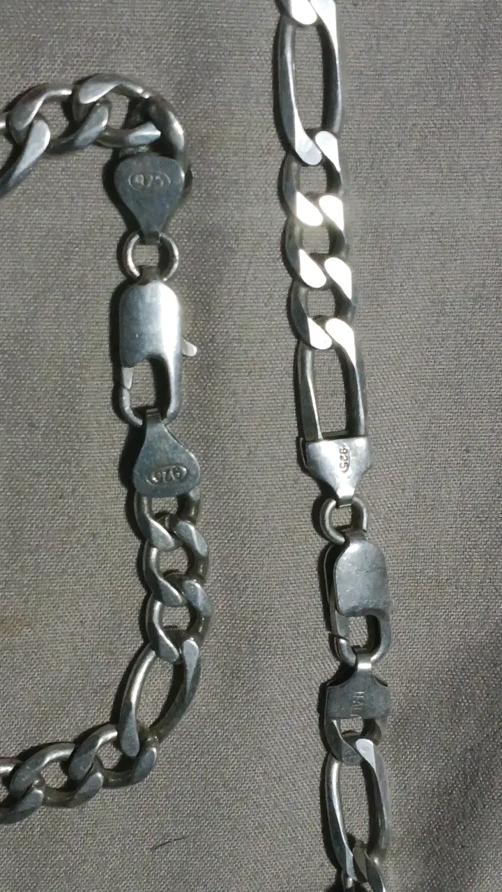 Set de cadena y pulsera de plata 925 - 2