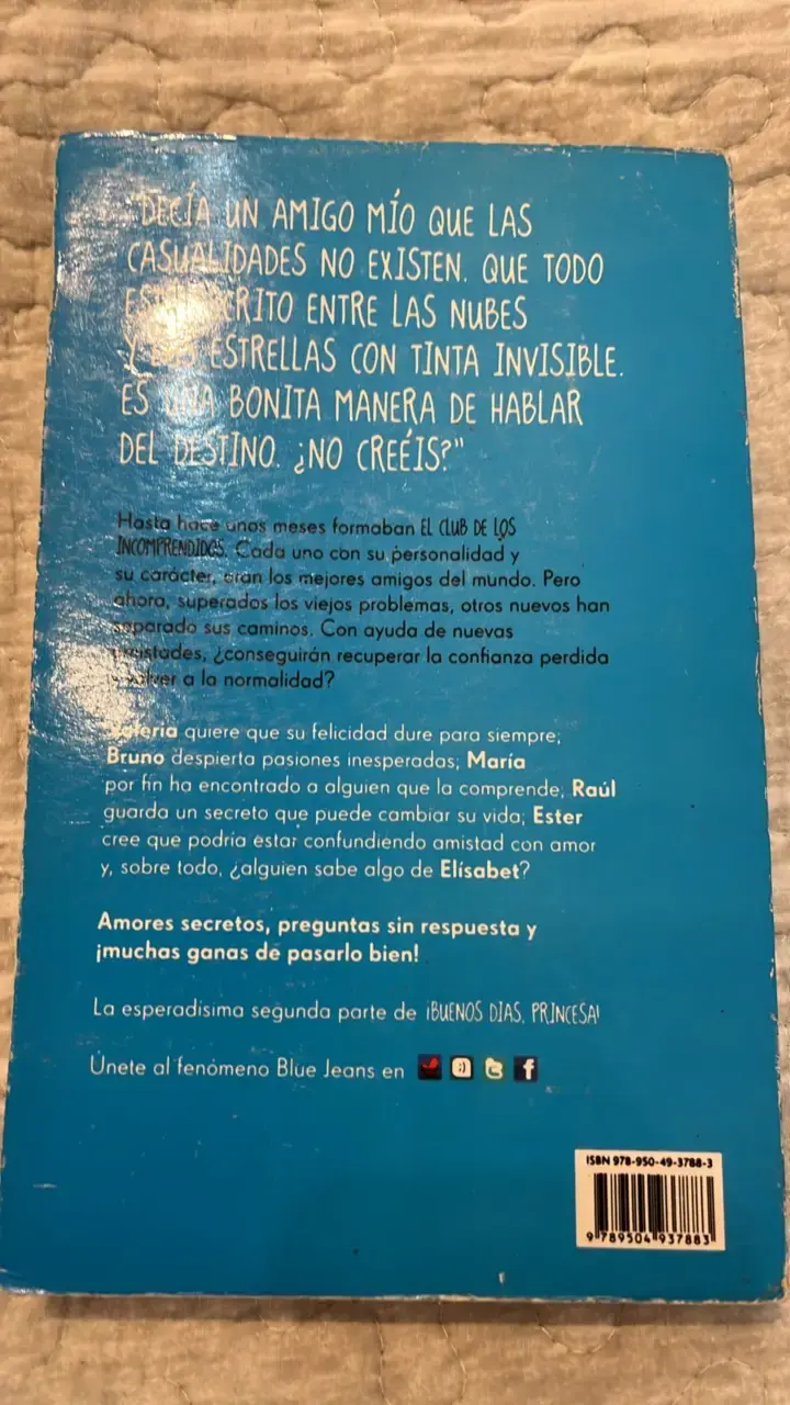 Libro 'No Sonrías Que Me Enamoro' de Blue Jeans - 2