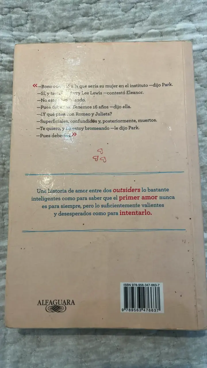 Libro 'Eleanor & Park' de Rainbow Rowell - 2