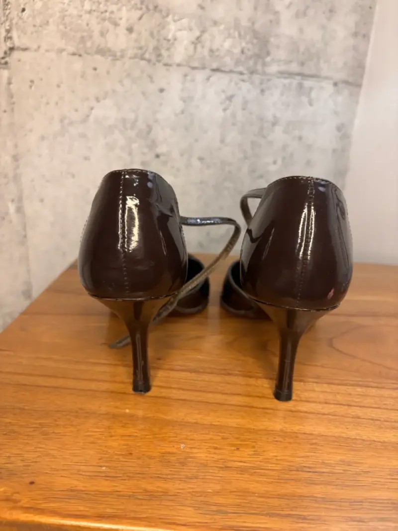 Zapatos de Tacón Mujer Marrón Elegantes - 4