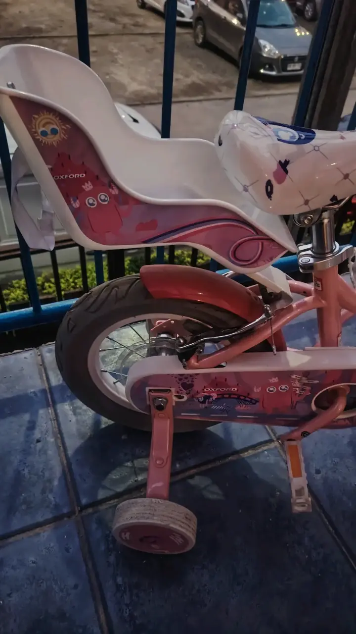 Bicicleta Infantil Oxford Beauty Rosado aro 12 1/2 - 3