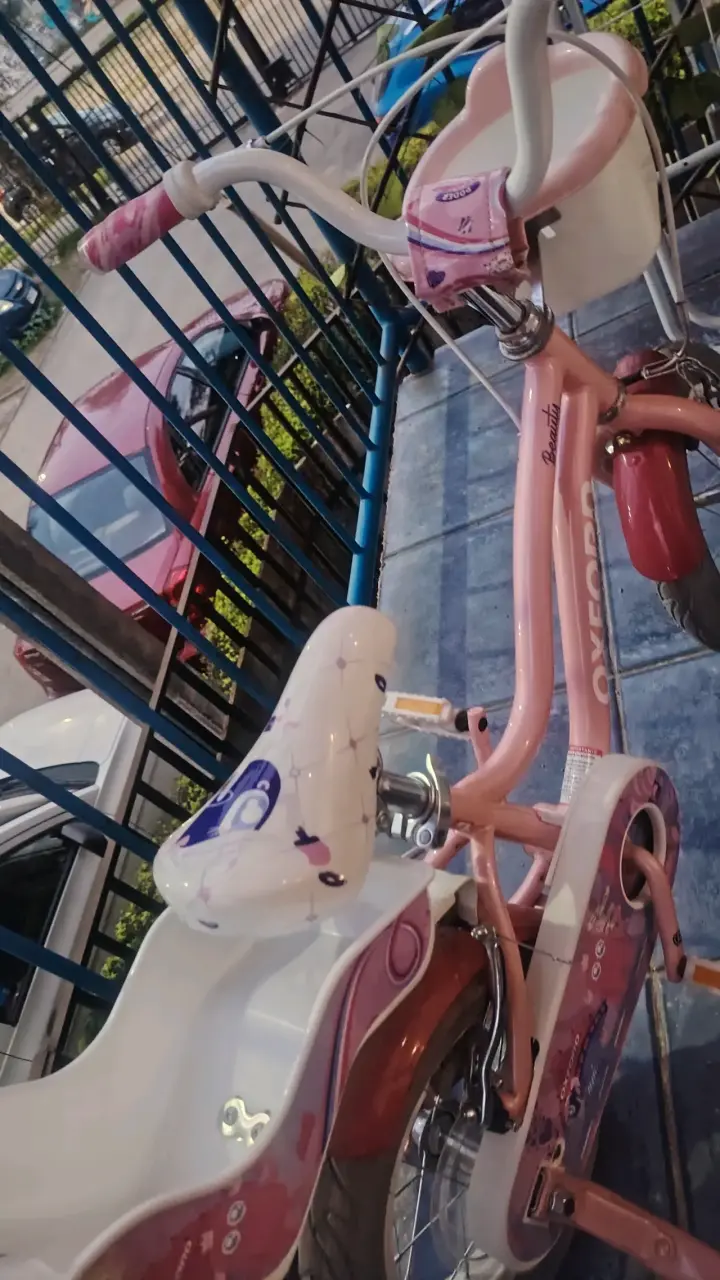 Bicicleta Infantil Oxford Beauty Rosado aro 12 1/2 - 4