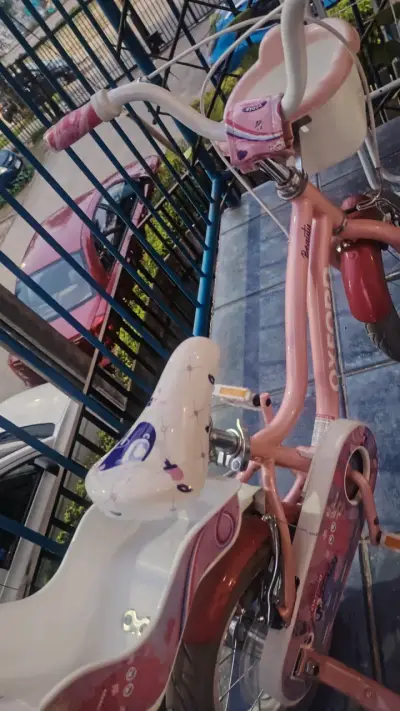 Bicicleta Infantil Oxford Beauty Rosado aro 12 1/2 - miniatura 4