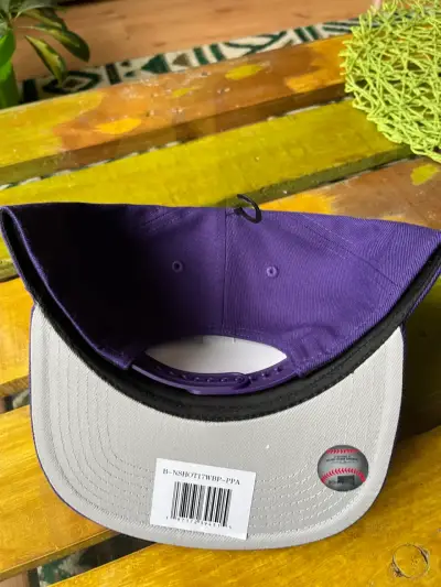 Gorra morada 47 Brand con logo NY - miniatura 2