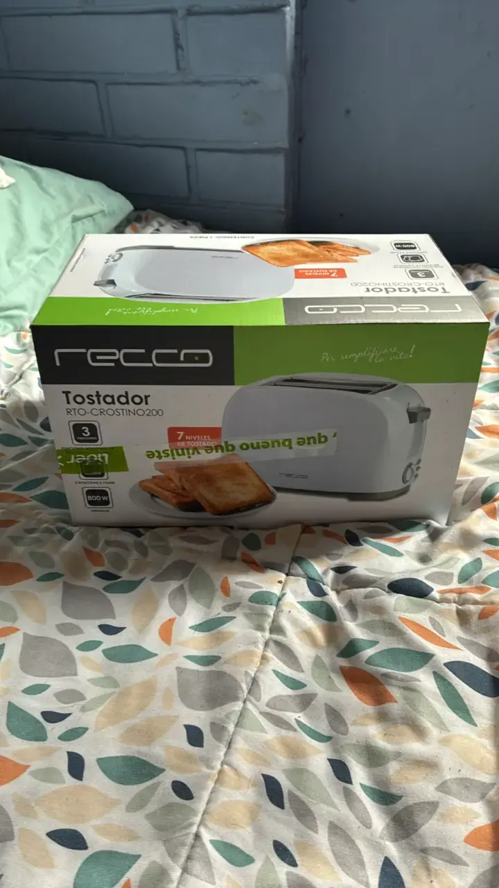 Tostador Recco RTO-CROSTINO200 800W
