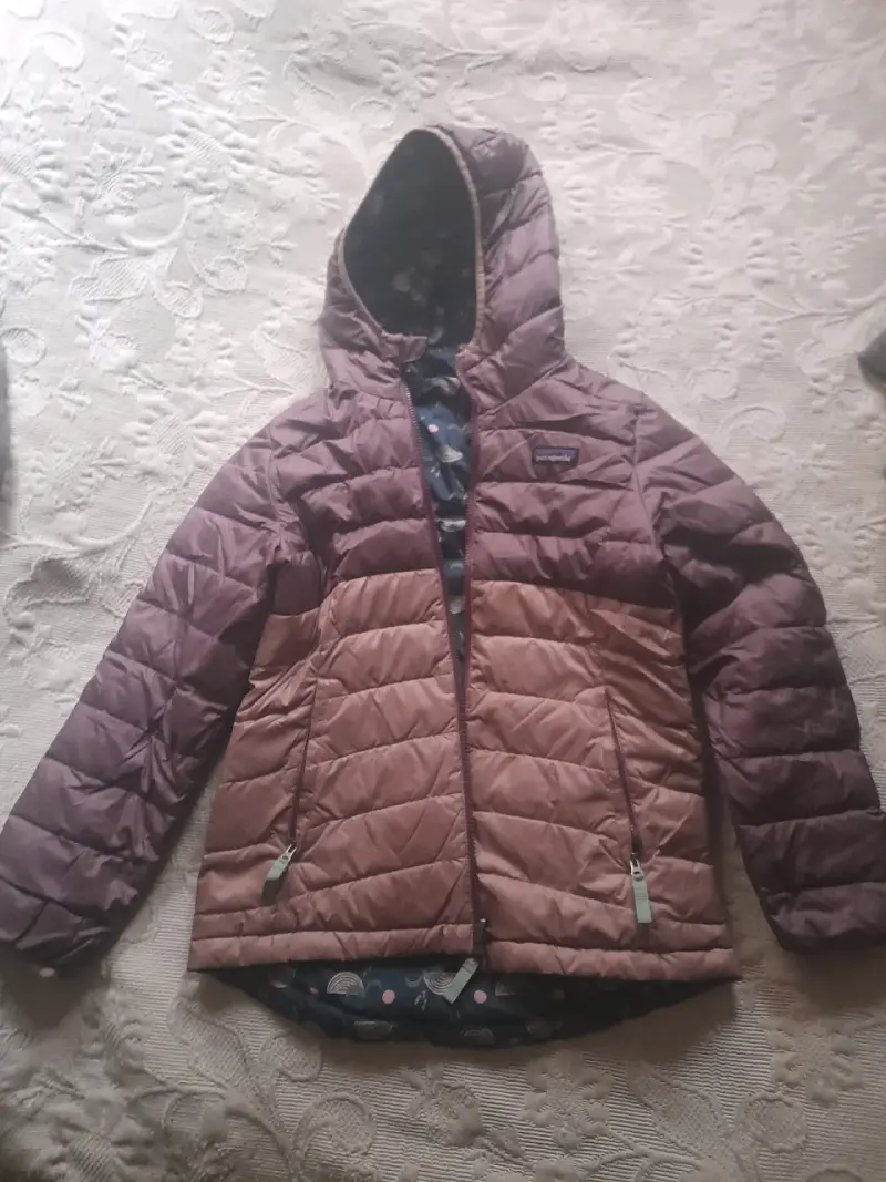 Chaqueta acolchada para niños Patagonia con capucha - 2