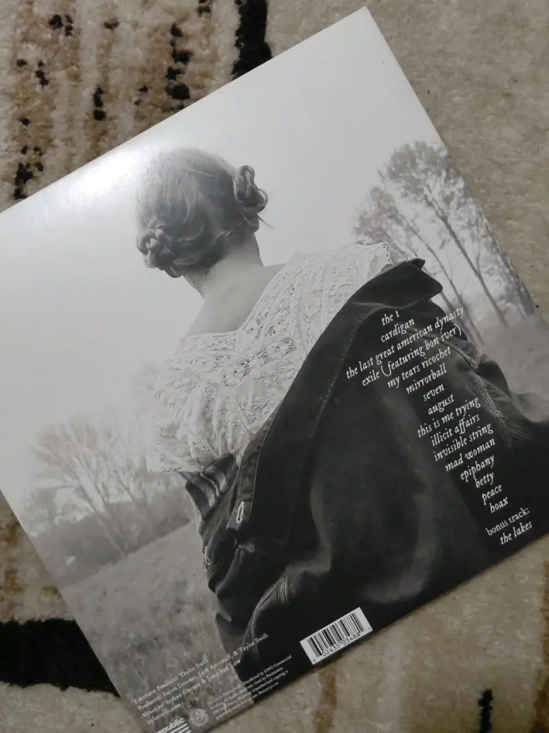 Vinilo Taylor Swift Folklore 2lp - 3