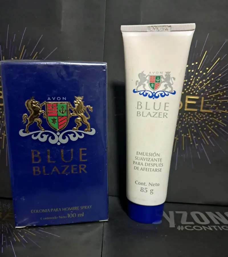 Set de colonia y desodorantes para hombre Avon Blue Blazer - 2