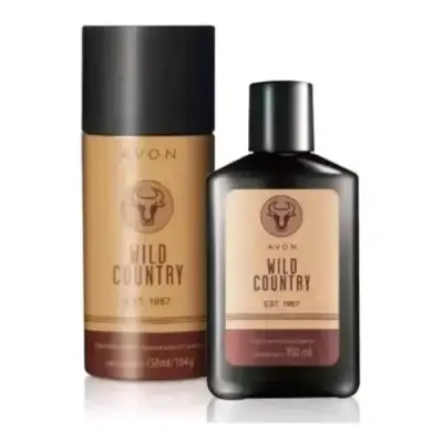 Set de colonia y desodorante Avon Wild Country - miniatura 1