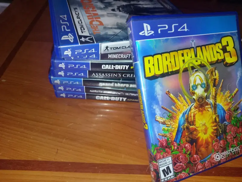 LOTE 7 JUEGOS PS4 $85.000 / BORDERLANDS $18.000 - 1