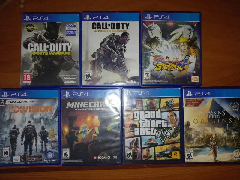 LOTE 7 JUEGOS PS4 $85.000 / BORDERLANDS $18.000 - 2