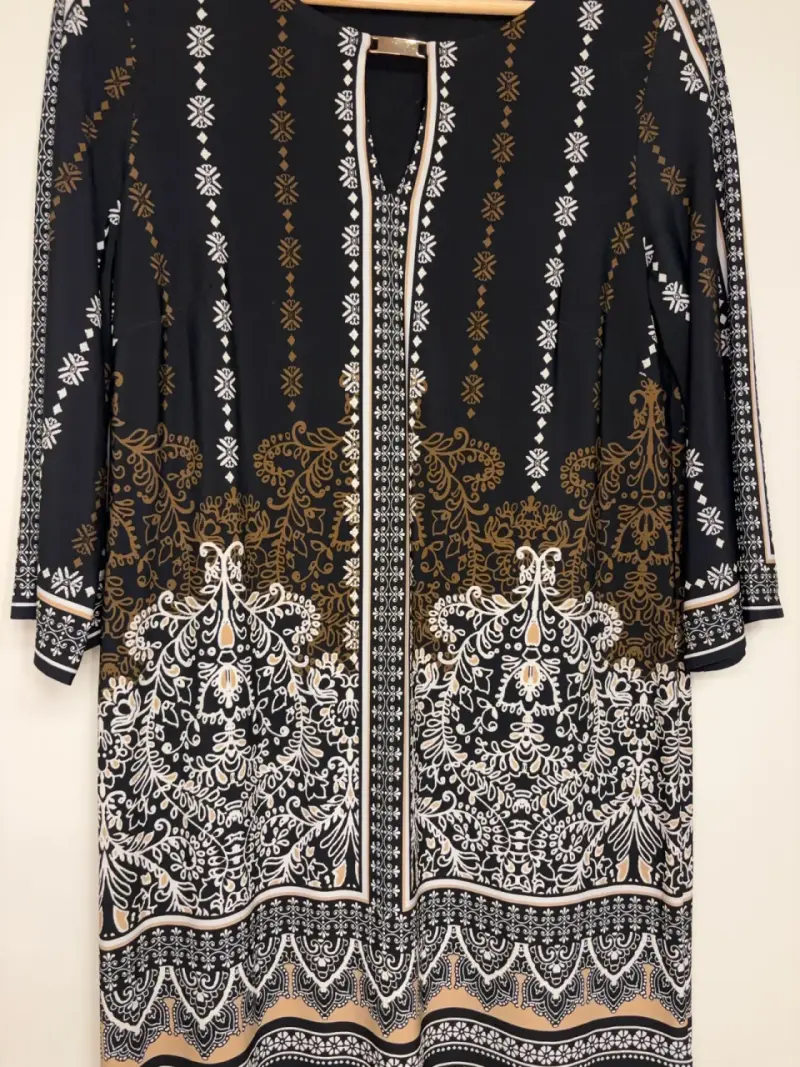 Vestido estampado elegante Privilege - 3