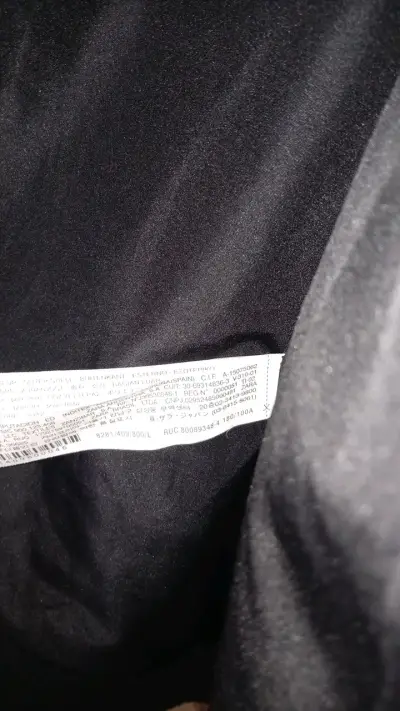 Chaqueta de felpa negra Zara para hombre - miniatura 2