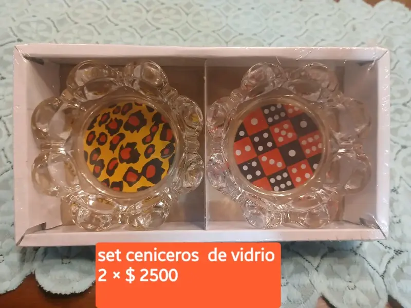 Set de 6 vasos de vidrio Importadora Latina - 6
