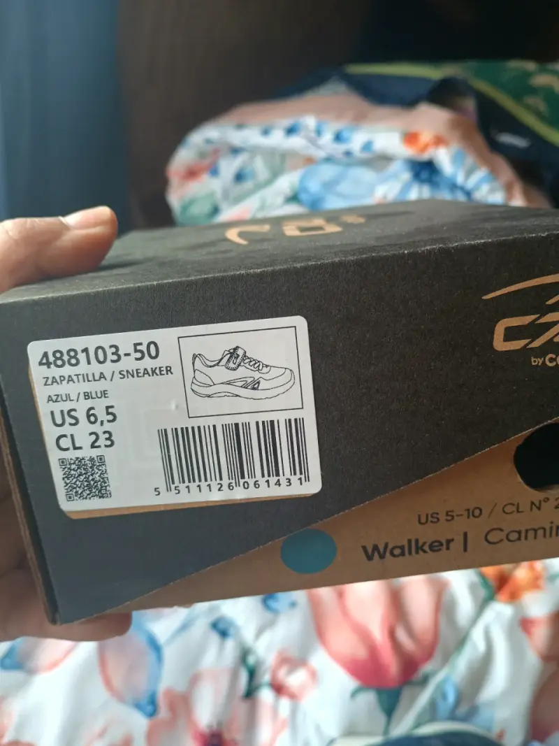 Zapatillas para niños azul Colloky talla 23 - 3