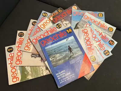 Colección de revistas Geochile - miniatura 1