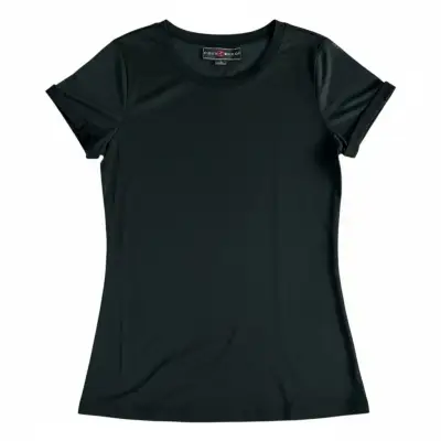 Polera Polly Negra Talla M de Malla Transparente - miniatura 1