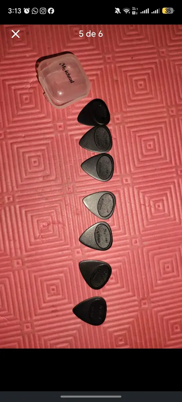 Guitarra eléctrica Mercury con falta de cuerda - 5