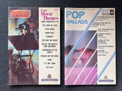 Libros de partituras de música de películas y baladas - miniatura 1