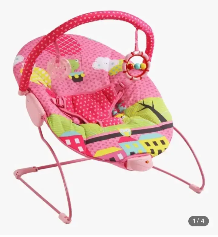 Silla Mecedora para Bebé Colorida