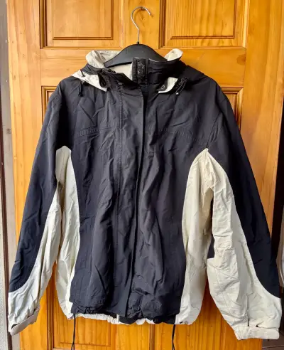 Chaqueta impermeable bicolor - miniatura 1