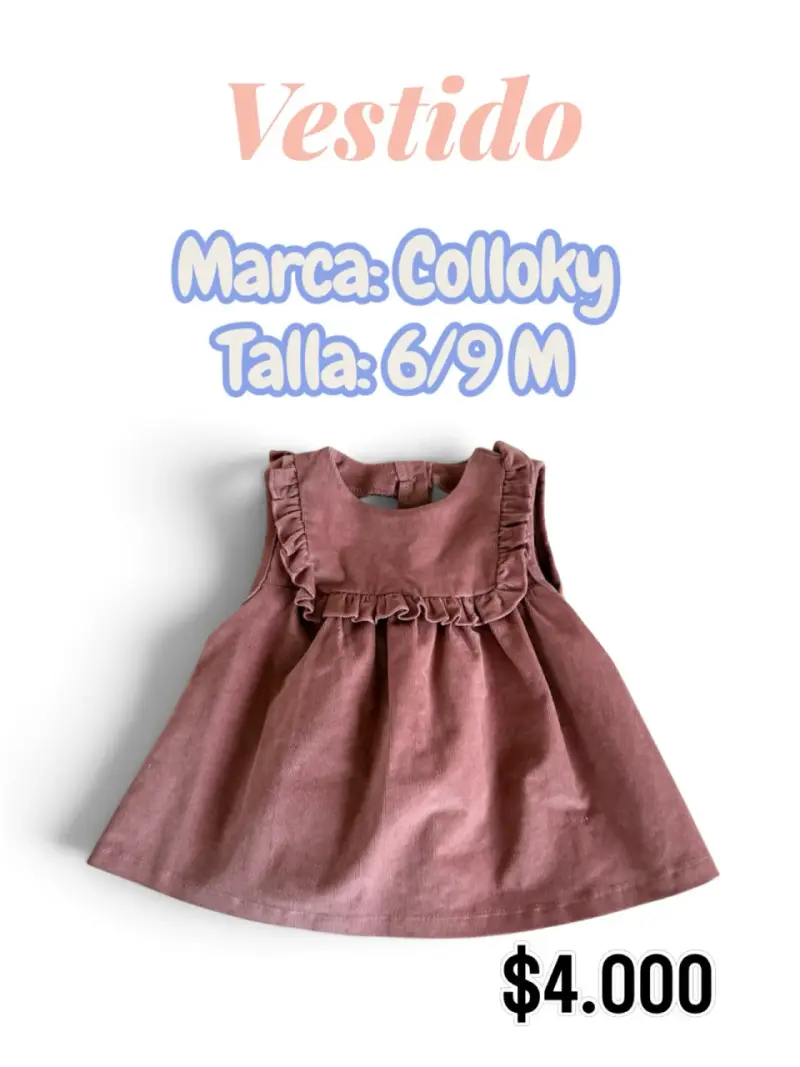 Vestido de bebé marca Opaline