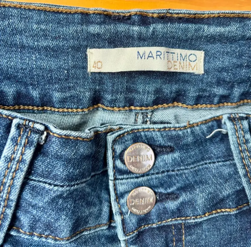 Jeans azul Marítimo Denim talla 40 - 3