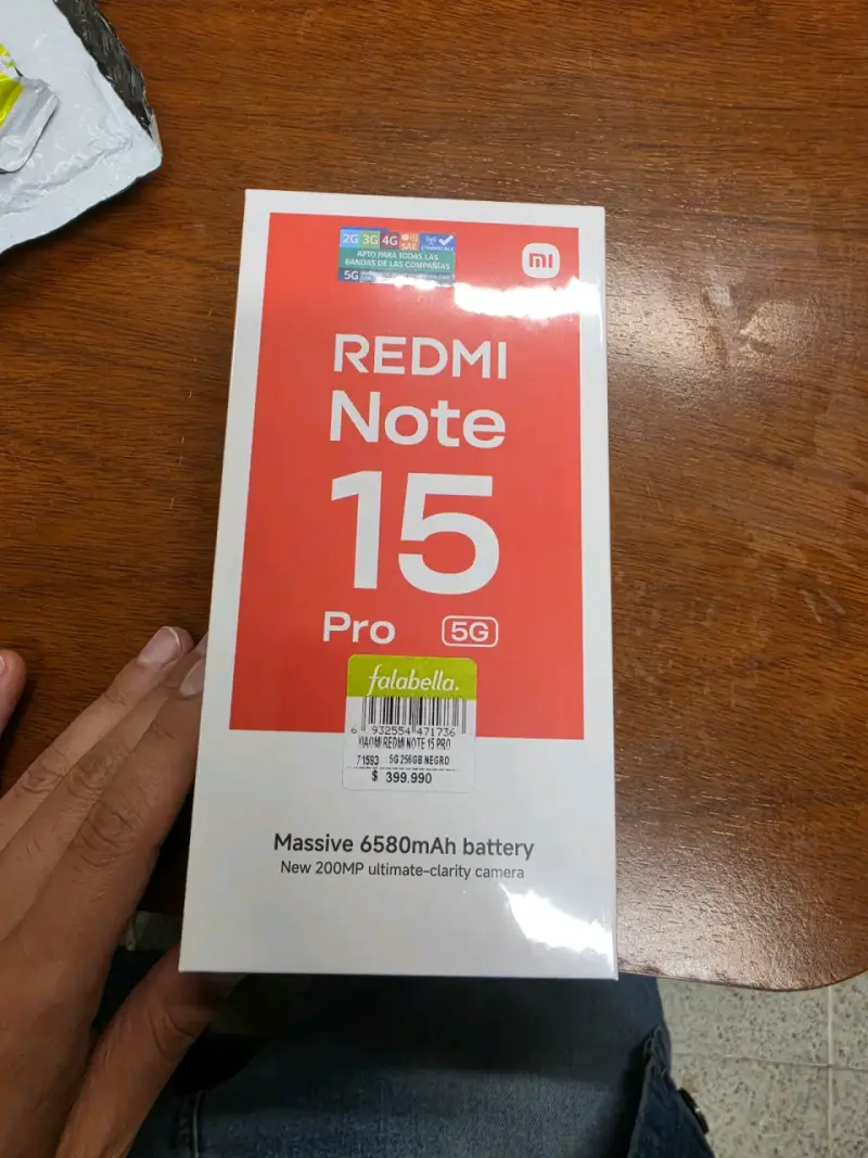 Xiaomi Redmi Note 15 Pro 5G Negro 256GB - 3