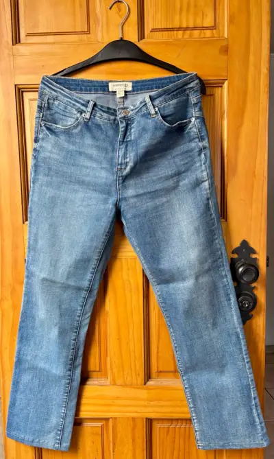 Jeans rectos azul University Club talla 32 - miniatura 1