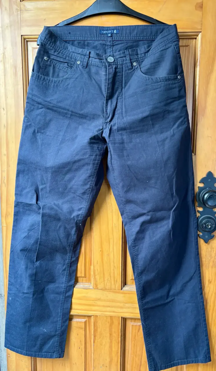 Pantalones Newport azul marino talla 32 - 1