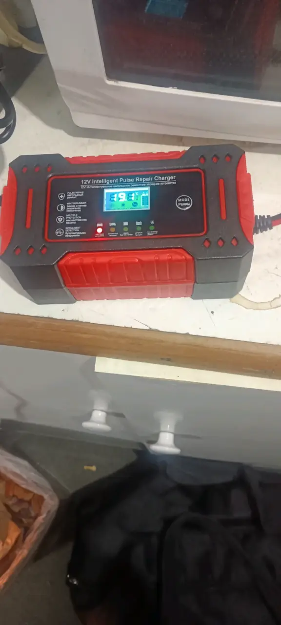 Cargador de Batería Inteligente 12V con Pantalla LED