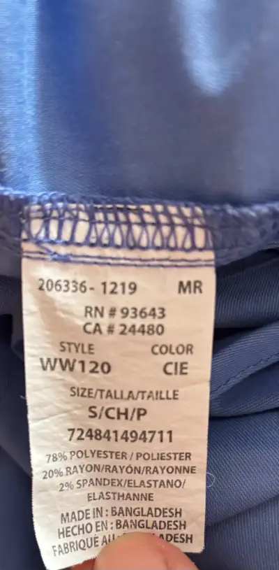 Pantalones Cherokee Workwear azul para hombre - miniatura 4
