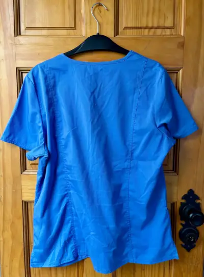 Blusa médica azul Cherokee Workwear - miniatura 2